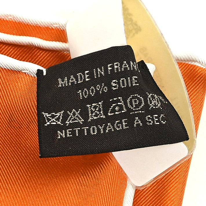 Hermes Silk Nous Sommes Inseparables Scarf 90 Poitron Anthracite 3 of 5