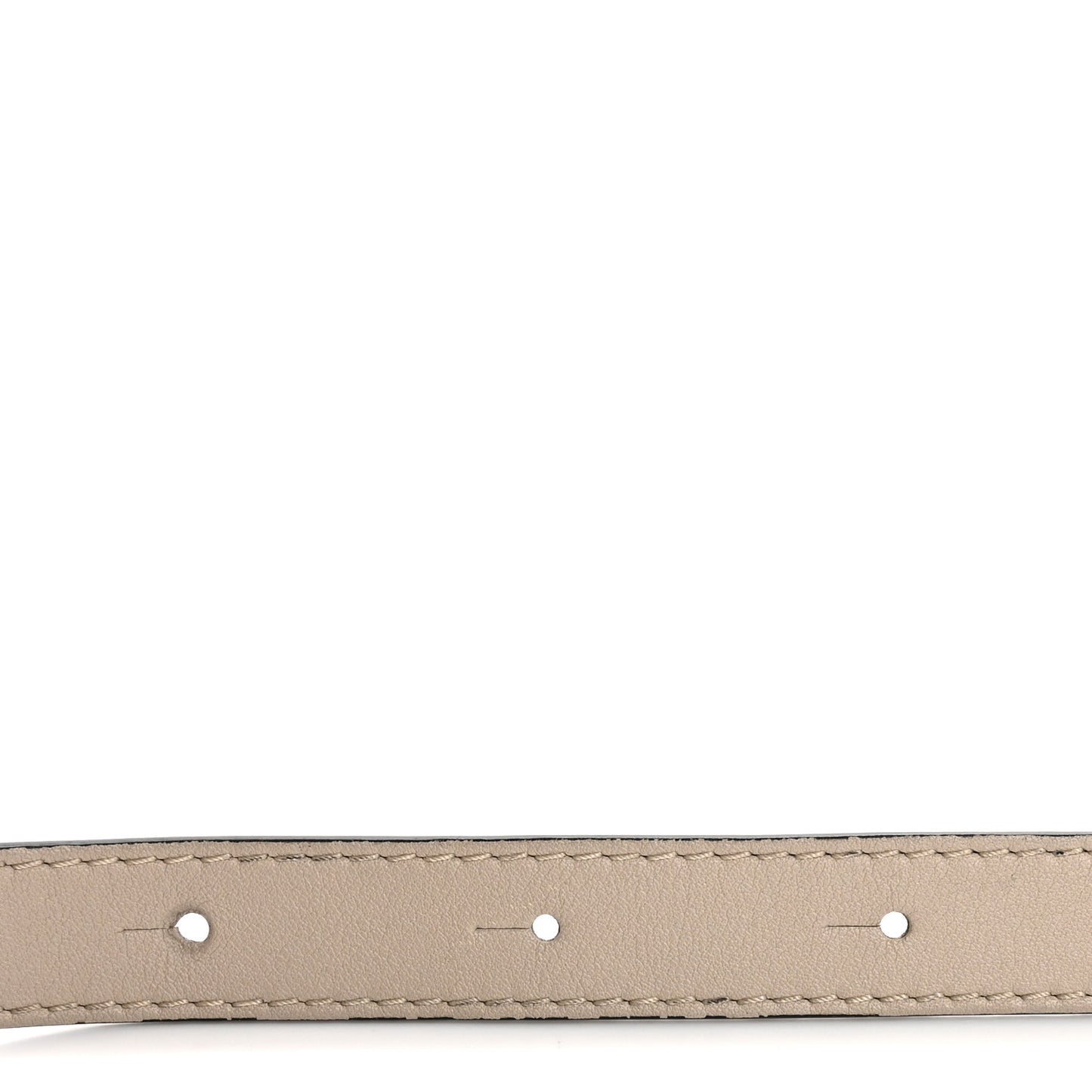 Calfskin Braided Loop Strap Light Caramel Sand Multicolor