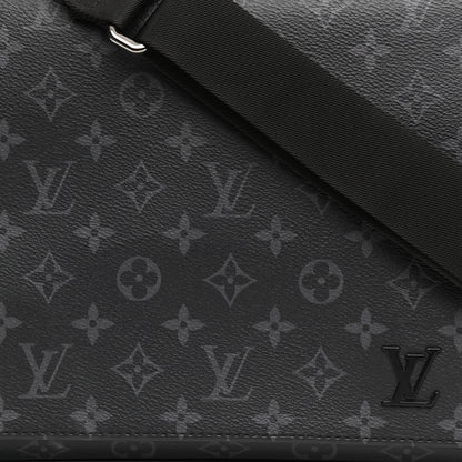 Louis Vuitton Monogram Eclipse District PM Black 8 of 10