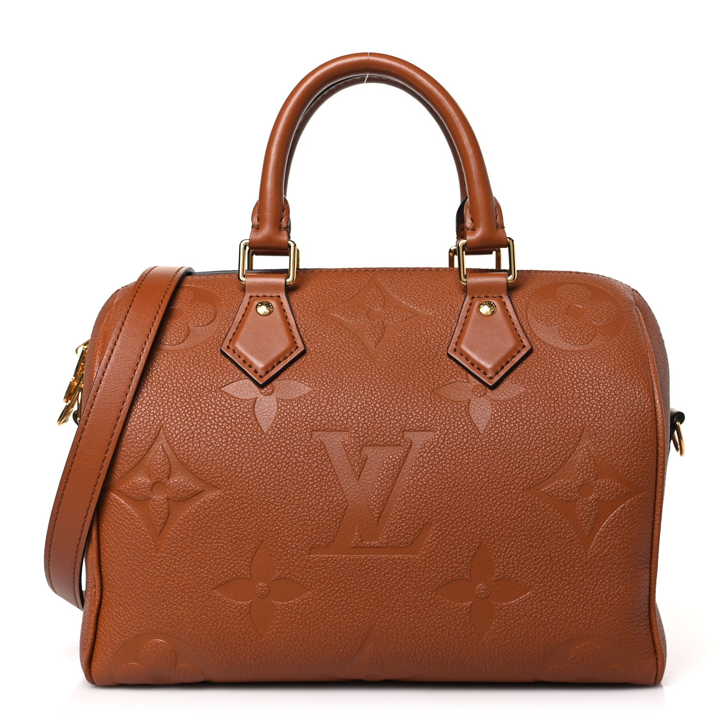 Empreinte Monogram Giant Speedy Bandouliere 25 Cognac