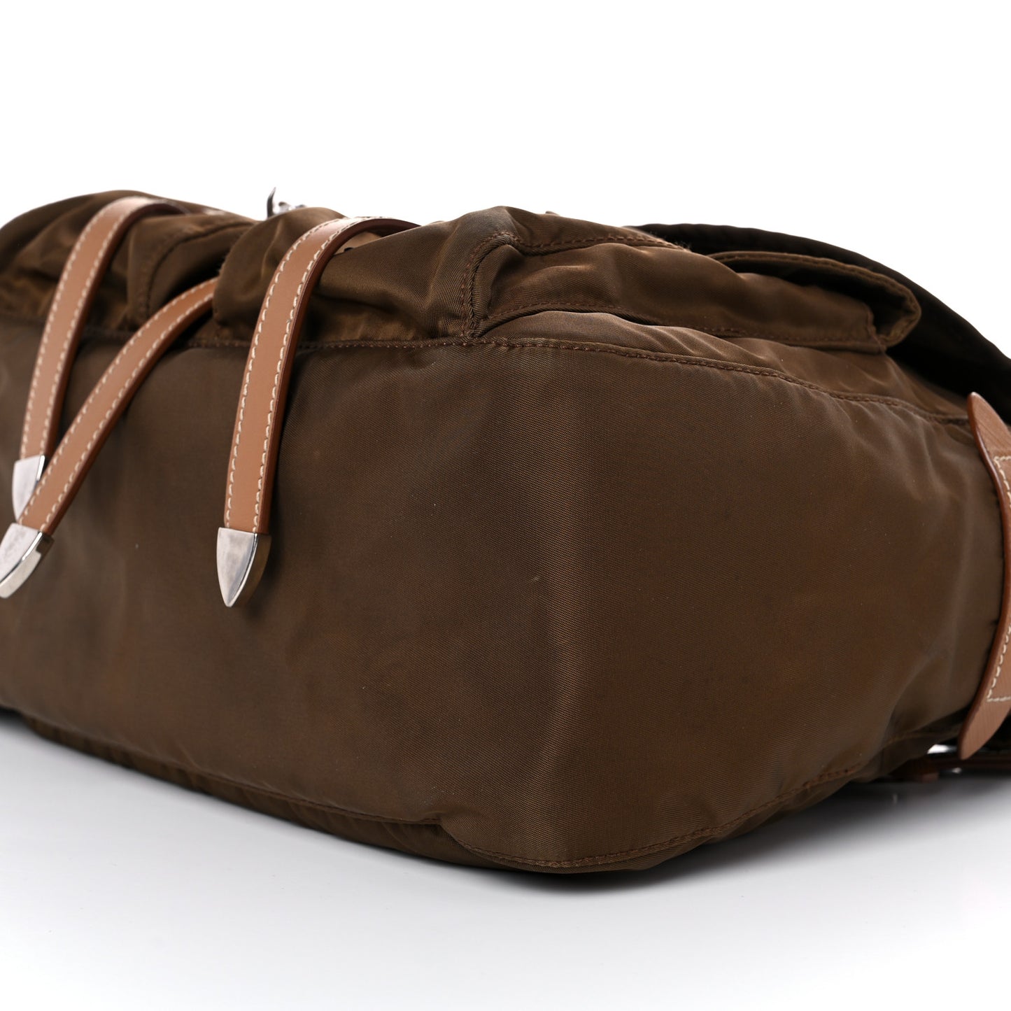 Tessuto Nylon Messenger Bag Bruciato