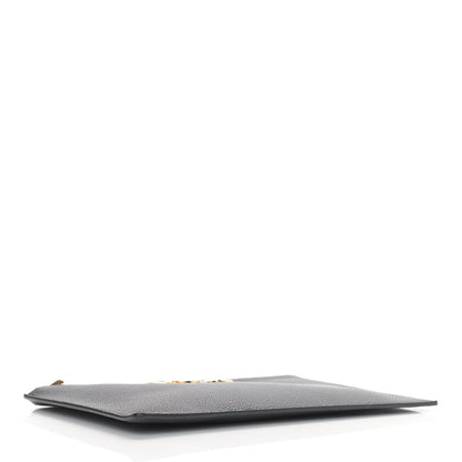 Gucci Grainy Calfskin Zumi Pouch Black 4 of 9
