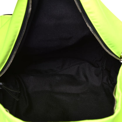 Saint Laurent Nylon Classic Hunting Backpack Neon Yellow 4 of 4