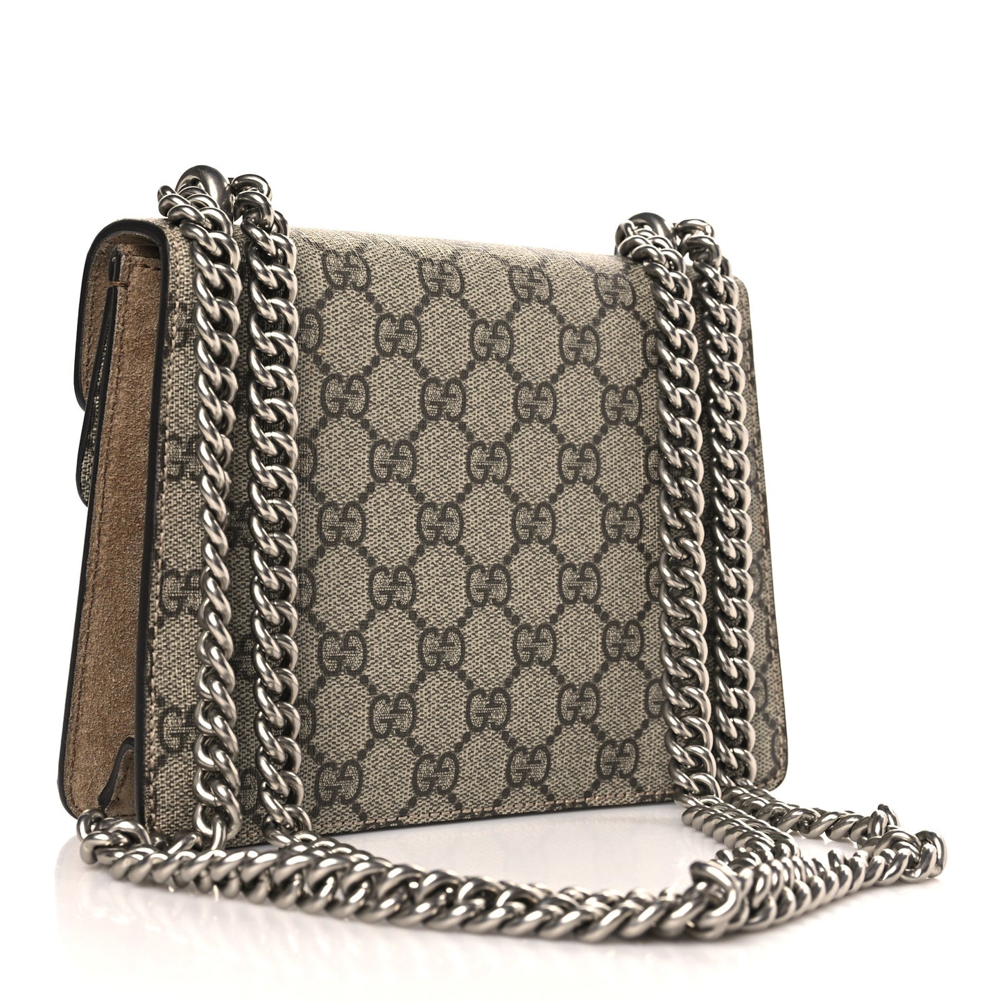 GG Supreme Monogram Mini Dionysus Shoulder Bag Taupe
