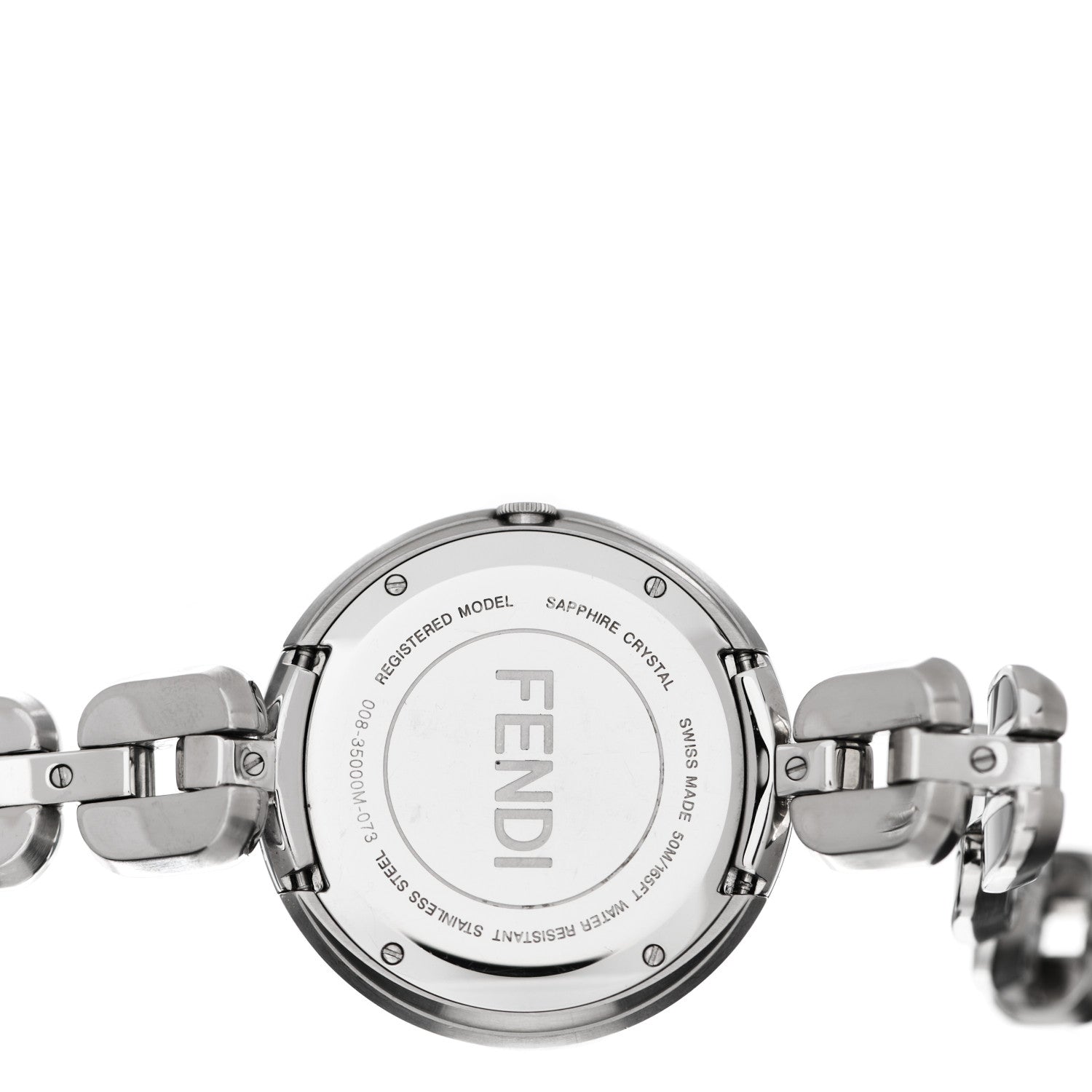 Fendi Stainless Steel Ceramic 36mm My Way Quartz Watch Black 4 of 5