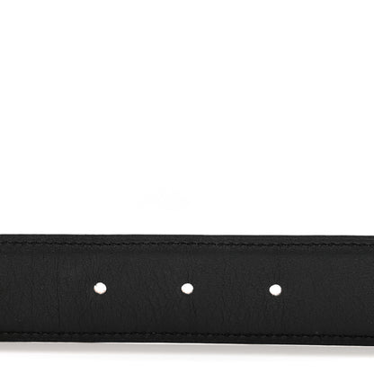 Hermes Epsom Swift 24mm Mini Constance Guilloche H Belt 80 32 Black Orange 4 of 5