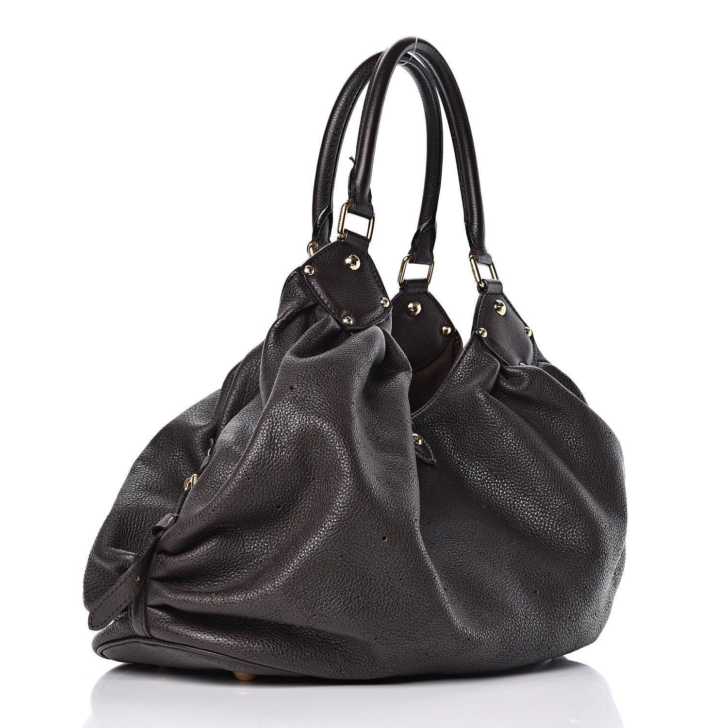 Louis Vuitton Mahina L Chocolate 3 of 12