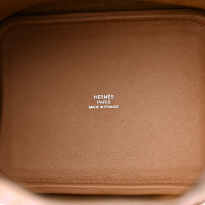 Hermes Swift Micro Lucky Daisy Picotin Lock Chai Rose White 6 of 10