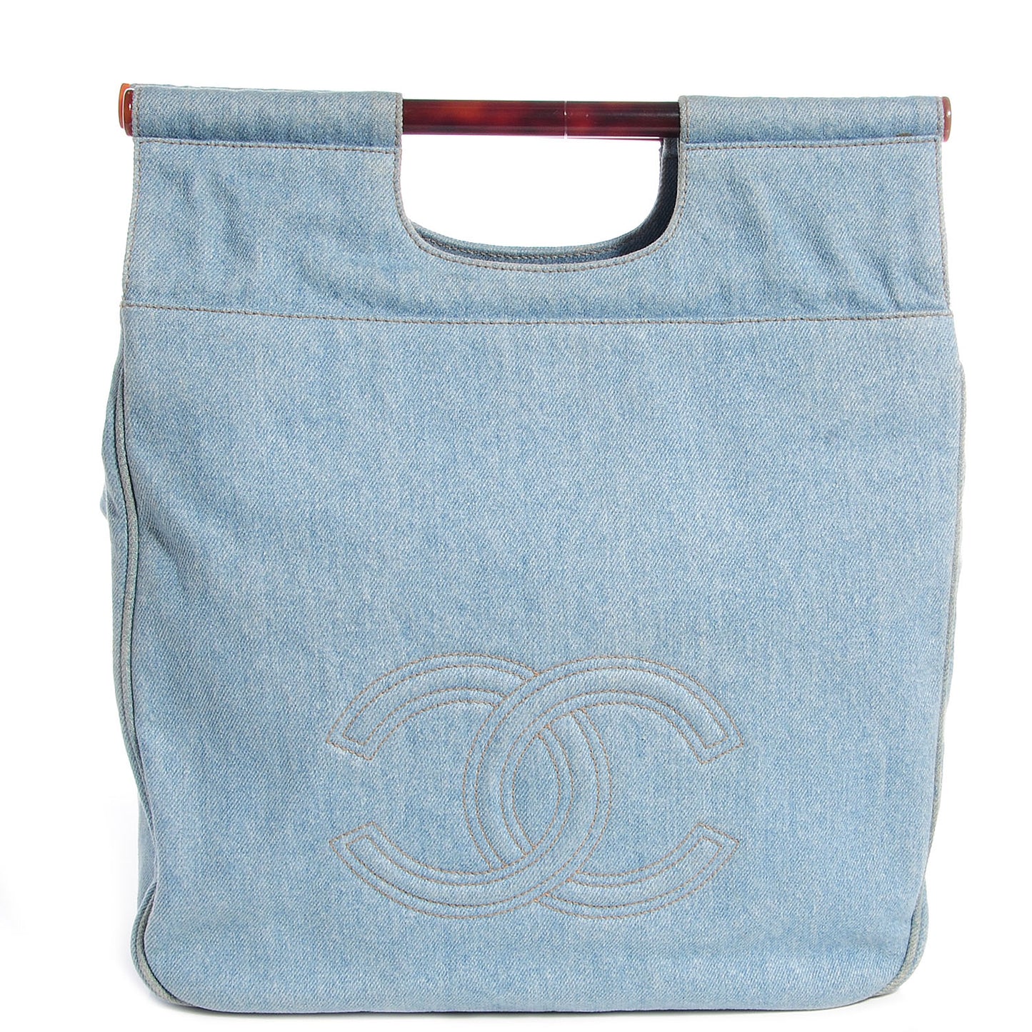 Denim Tortoise CC Bag