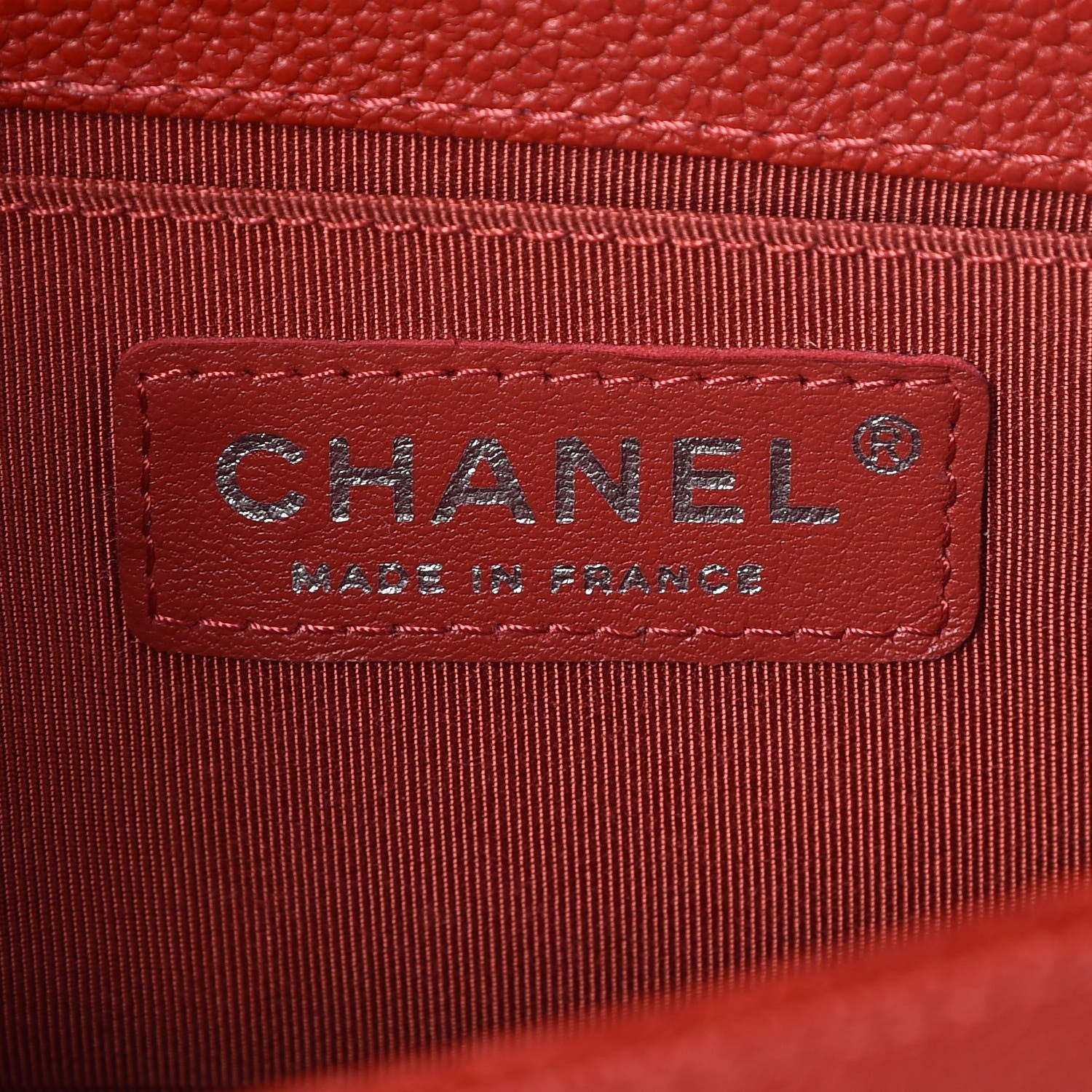 Chanel Caviar Quilted Small Boy Flap Red 7 of 8