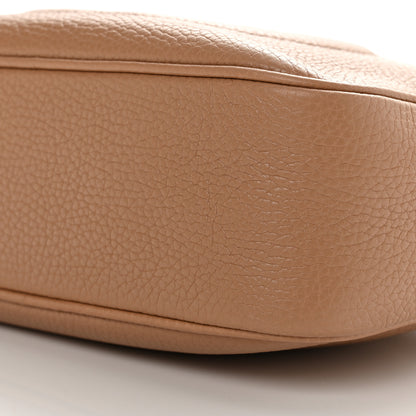 Gucci Pebbled Calfskin Small Soho Disco Bag Camelia 10 of 11
