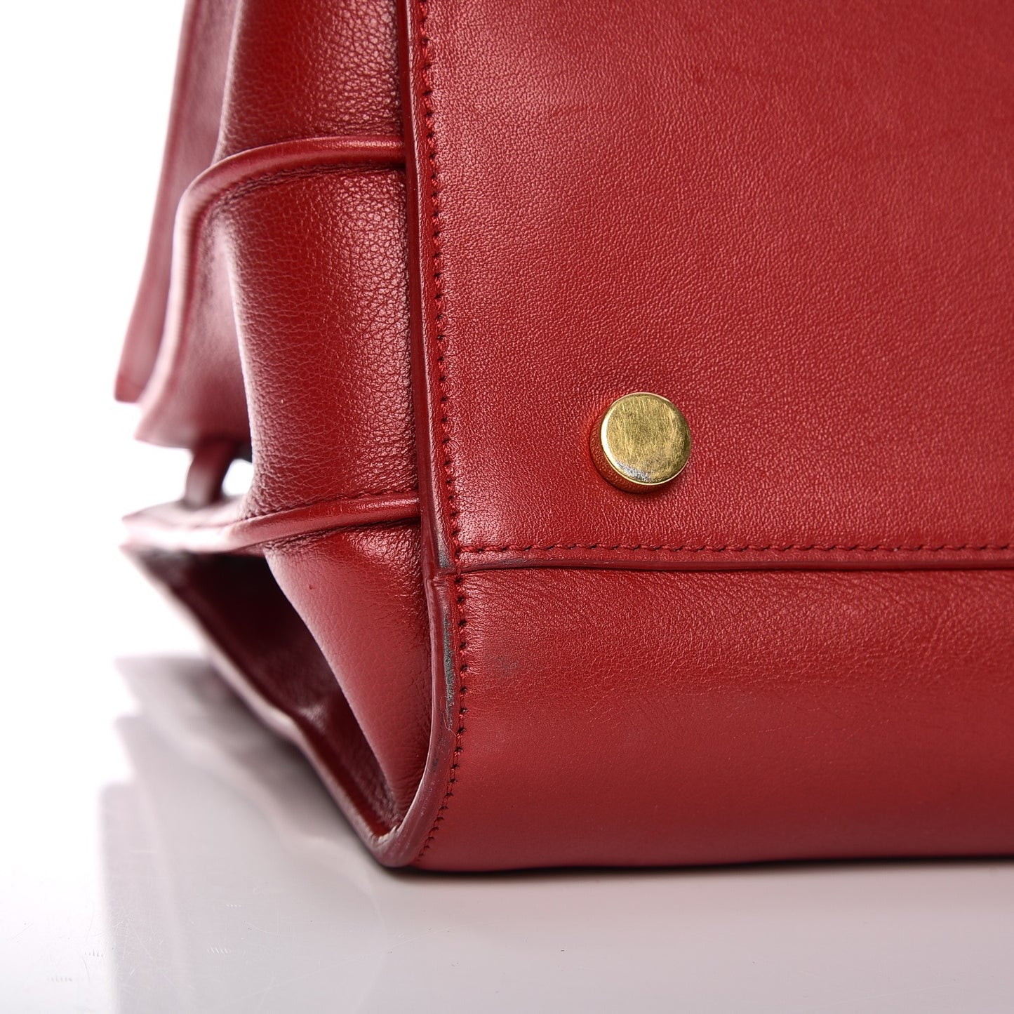 Calfskin Small Sac De Jour Rouge Orient