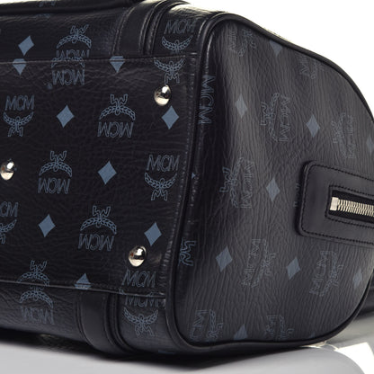 MCM Visetos Small Boston Bag Black 17 of 17