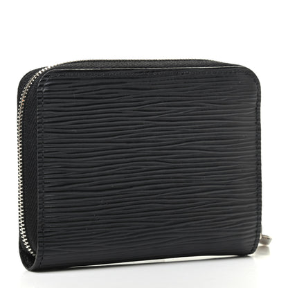 Louis Vuitton Epi Zippy Coin Purse Black 3 of 6
