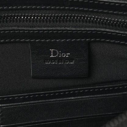 Christian Dior HOMME Calfskin Ribbed Document Holder Black 6 of 11