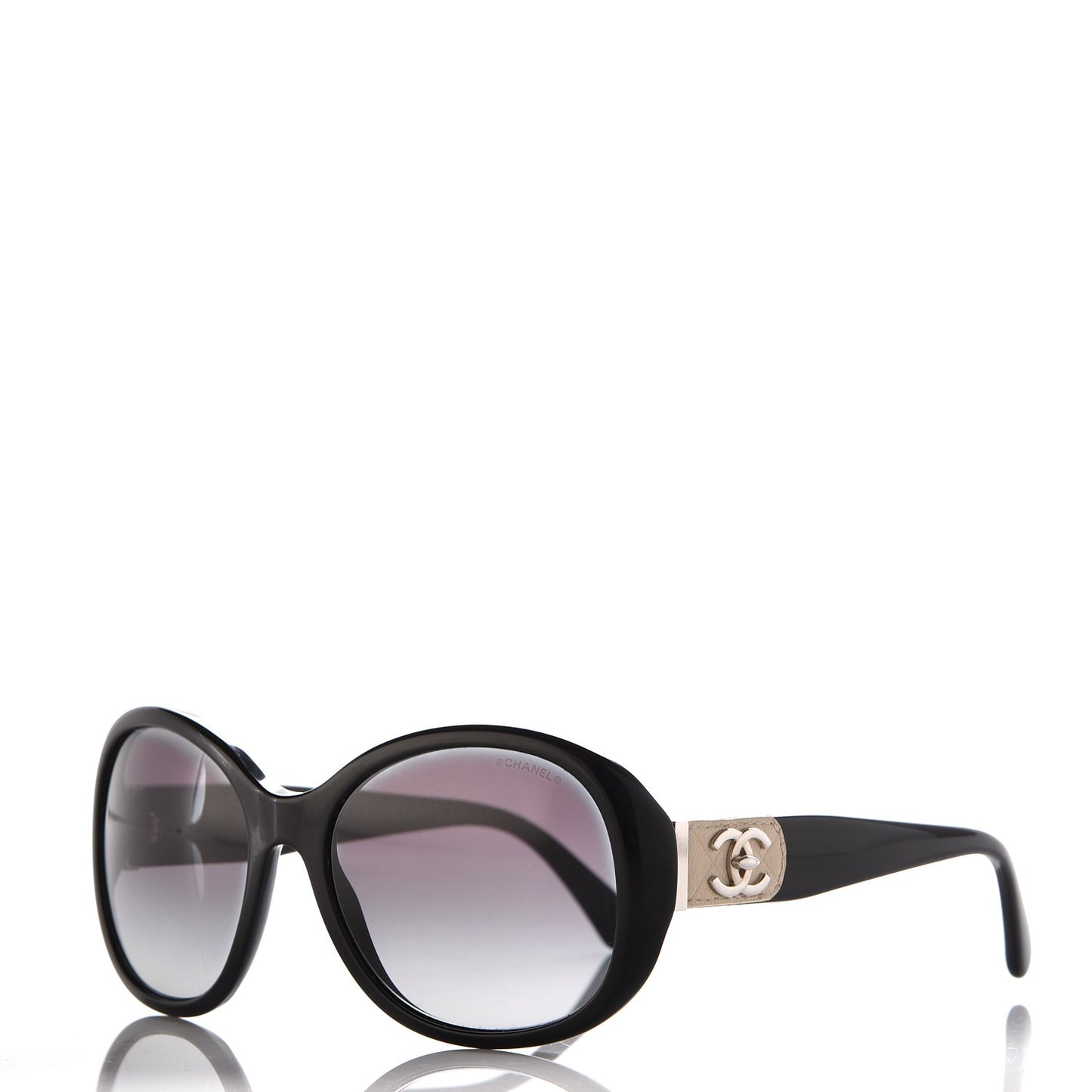 Acetate CC Turnlock Sunglasses 5235-Q Black Beige