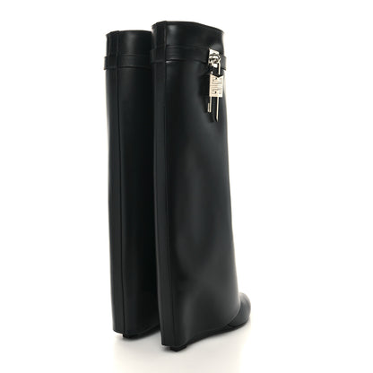 Givenchy Calfskin Shark Lock Pant Boots 41 Black 4 of 8