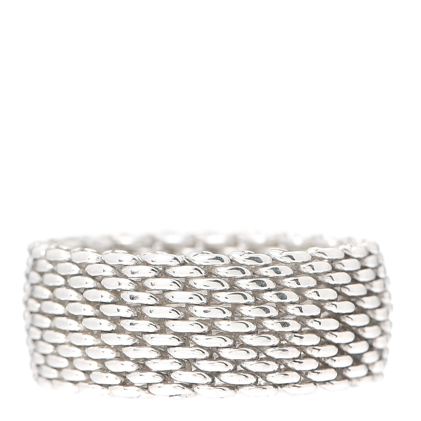 Sterling Silver Somerset Mesh Ring 59 8.75