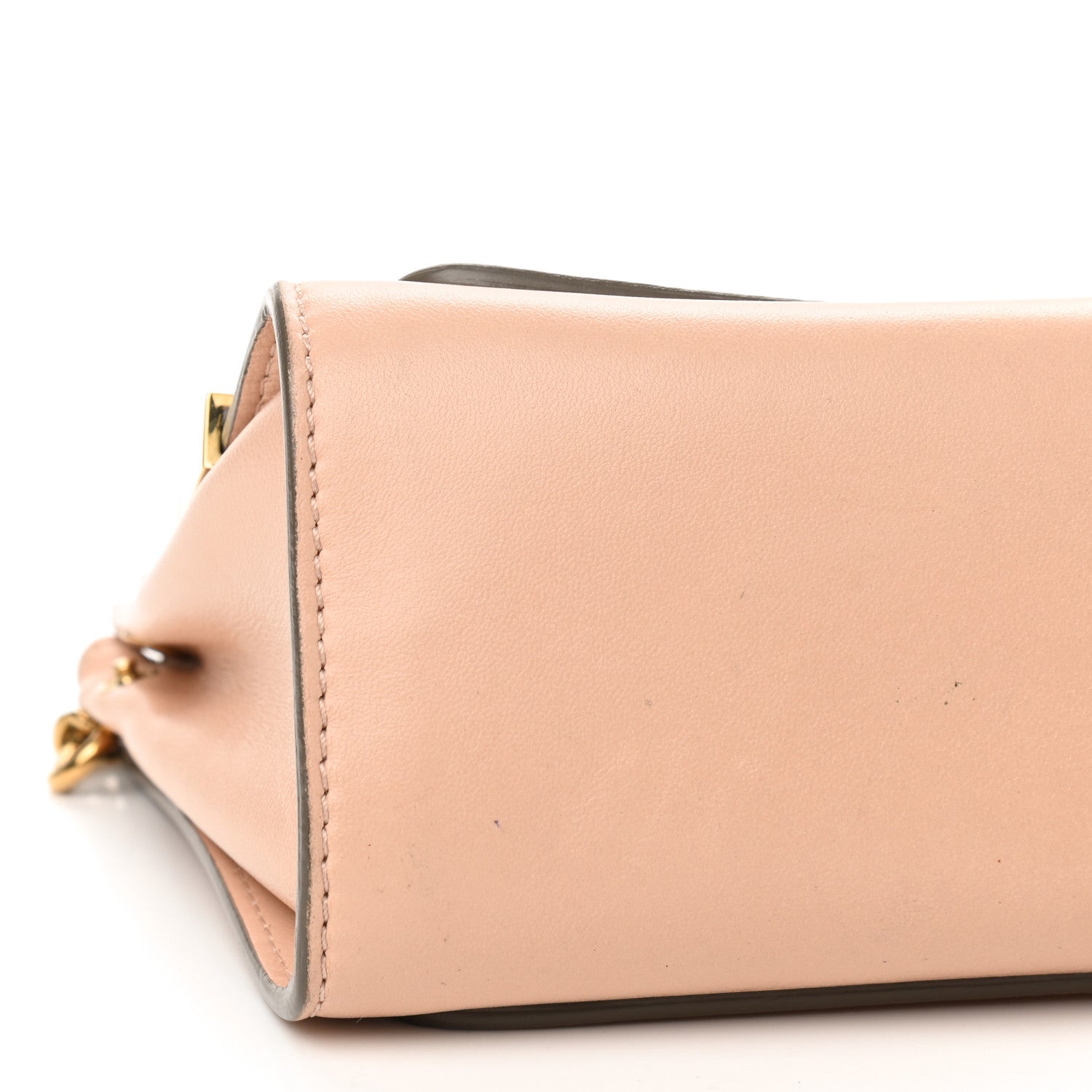 Chloe Nappa Medium Elle Chain Clutch Blush Nude 7 of 12