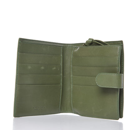 Bottega Veneta Nappa Intrecciato French Flap Wallet Foglia 5 of 10