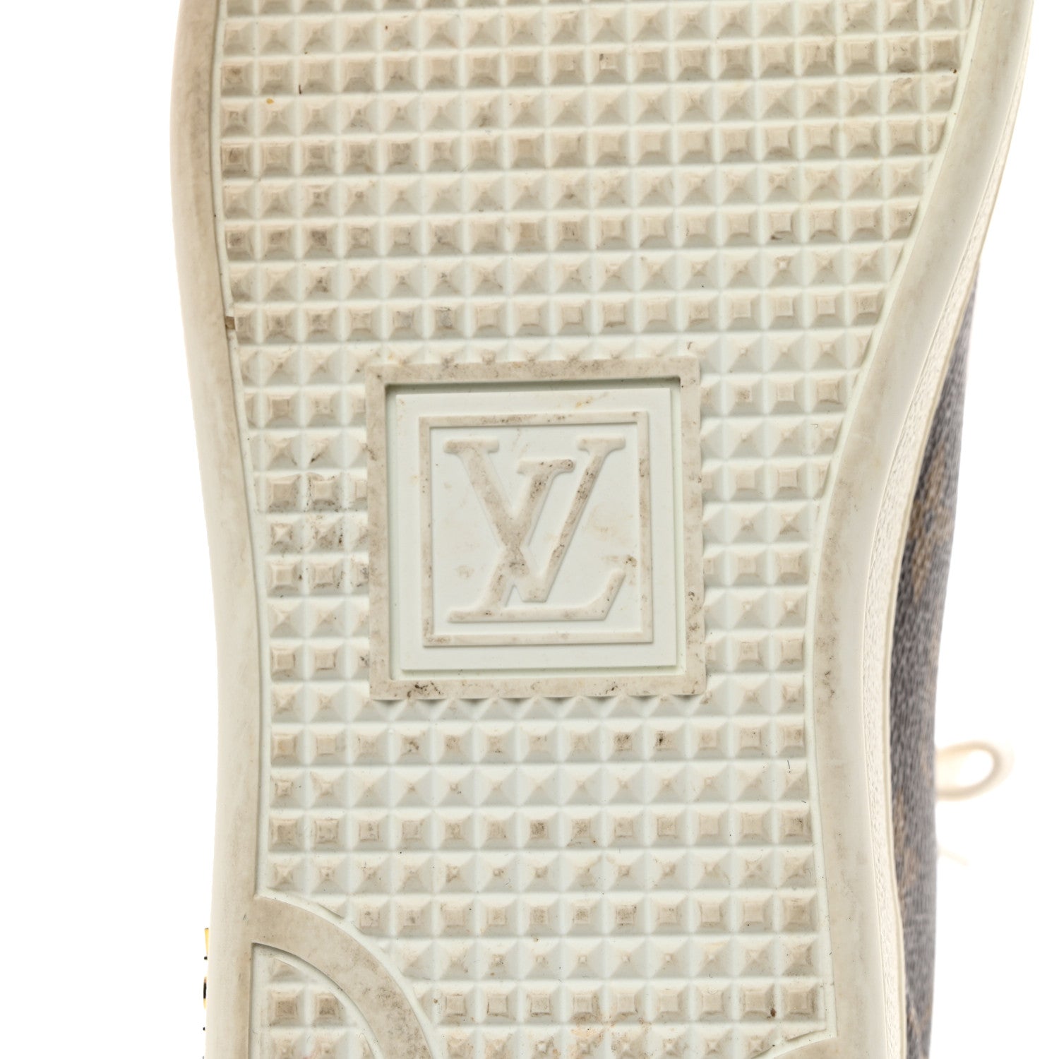 Louis Vuitton Calfskin Monogram LV Black Heart Sneakers 39 Cacao 8 of 9