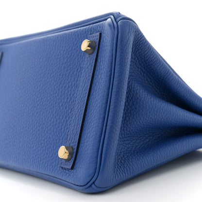 Hermes Togo Birkin 25 Bleu Royal 10 of 11