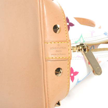 Louis Vuitton Monogram Multicolor Alma White 7 of 8