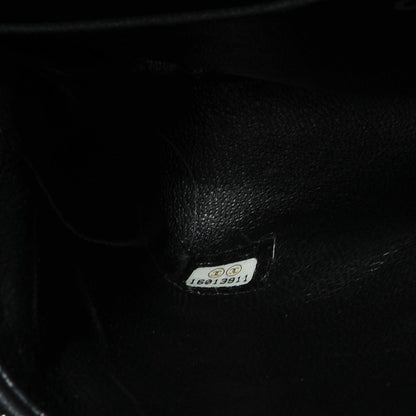Chanel Lambskin Embroidered Camellia Follies Flap Black 8 of 9