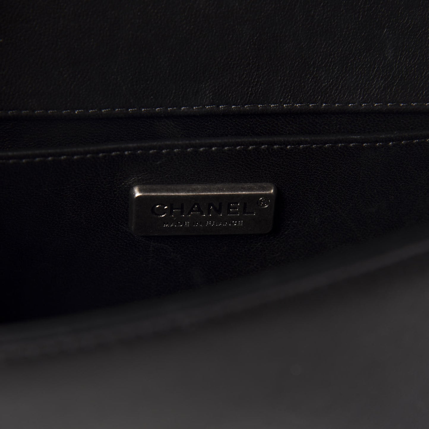 Galuchat Stingray Small Boy Flap Black