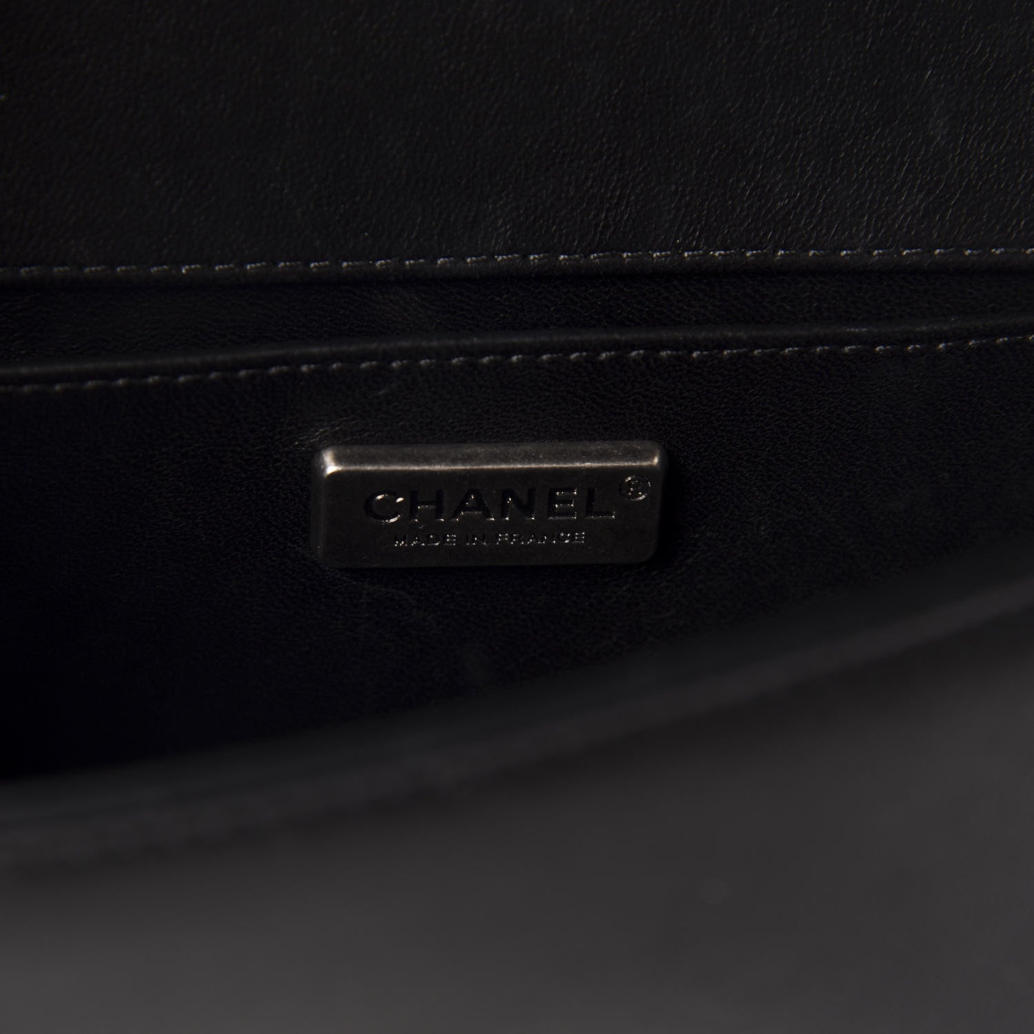 Chanel Galuchat Stingray Small Boy Flap Black 8 of 10