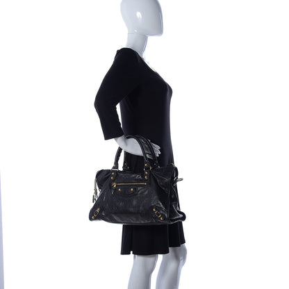 Balenciaga Agneau Giant 12 Gold Hardware City Black 2 of 21