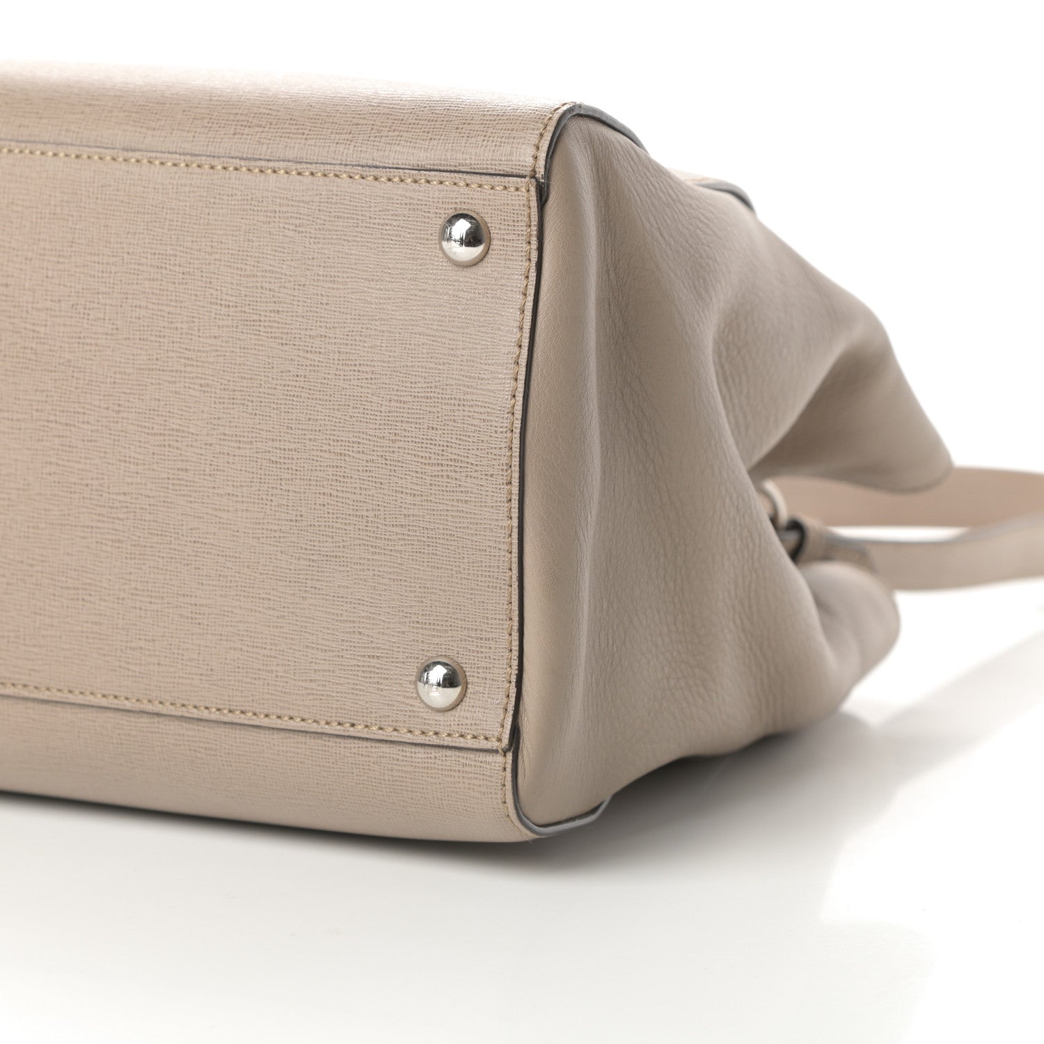 Fendi Vitello Elite Regular 2Jours Tote Tortora 10 of 13