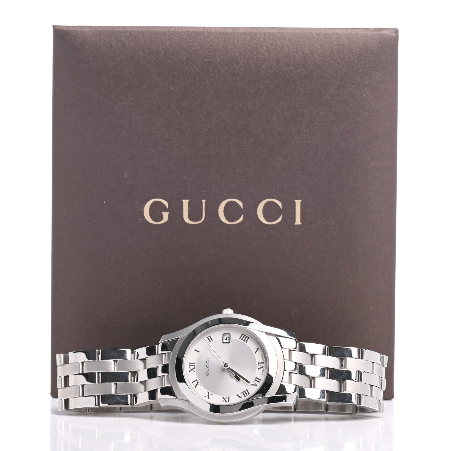 Gucci Stainless Steel 35mm 5500M Quartz Watch 6 of 6