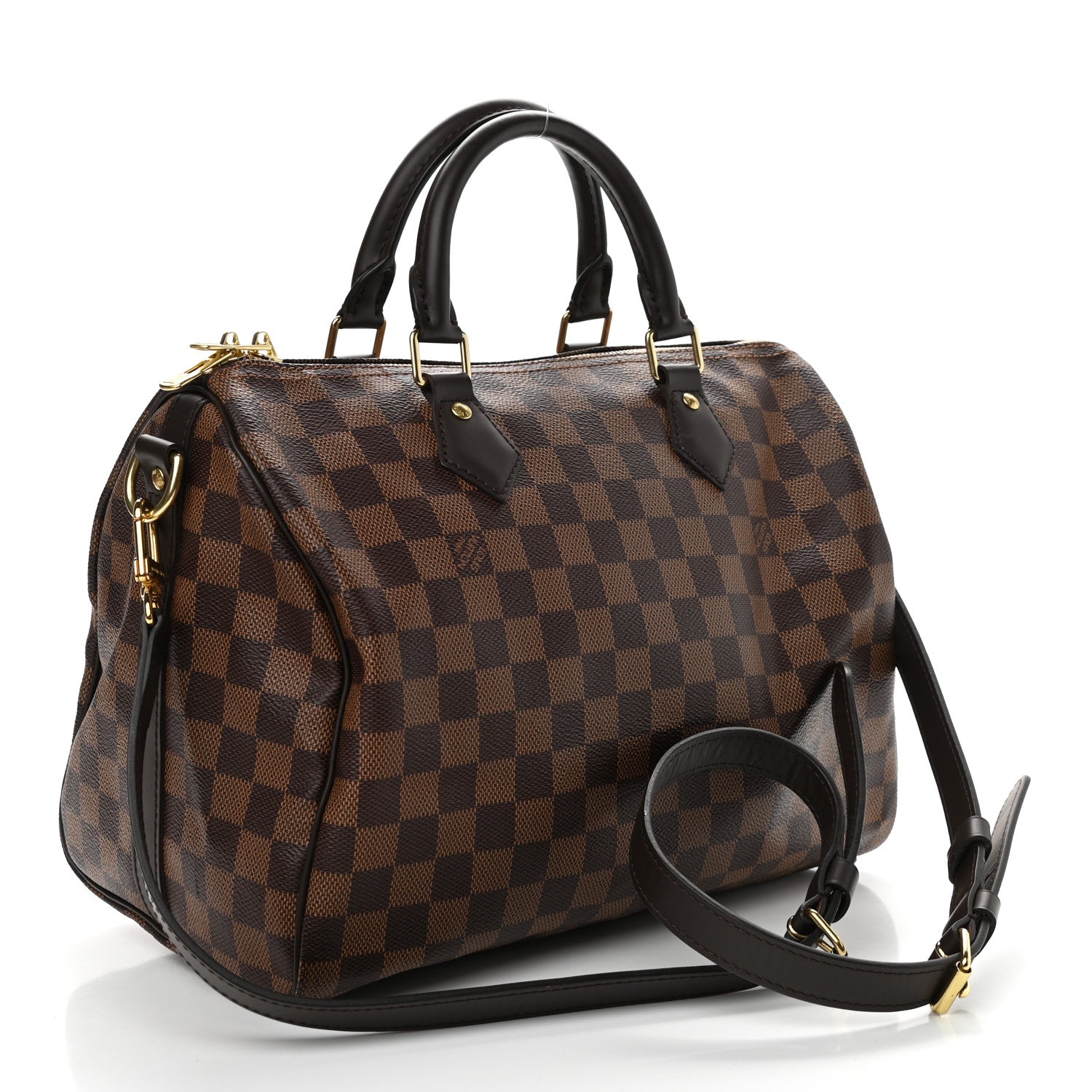 Louis Vuitton Damier Ebene Speedy Bandouliere 30 3 of 14