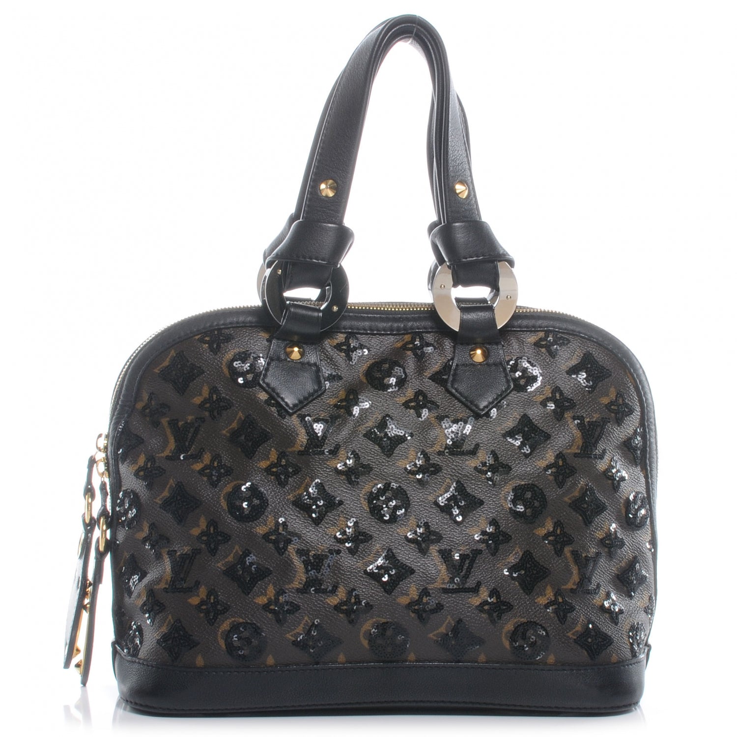Louis Vuitton Monogram Sequins Eclipse Alma Black 1 of 7