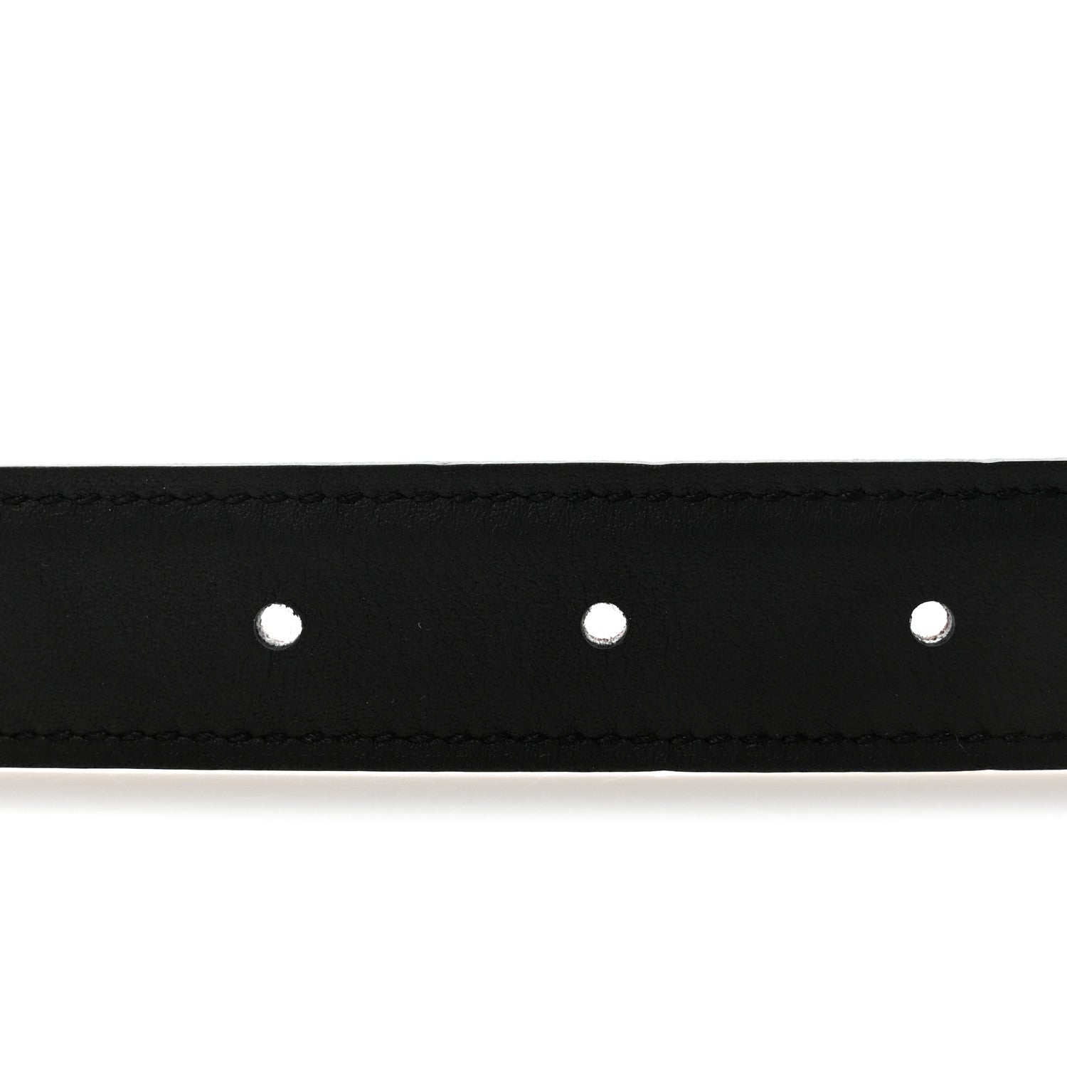 Hermes Swift Epsom 24mm Mini Constance H Belt 85 34 Black Etoupe 3 of 6