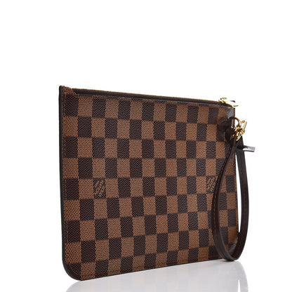 Louis Vuitton Damier Ebene Neverfull MM GM Pochette 3 of 8