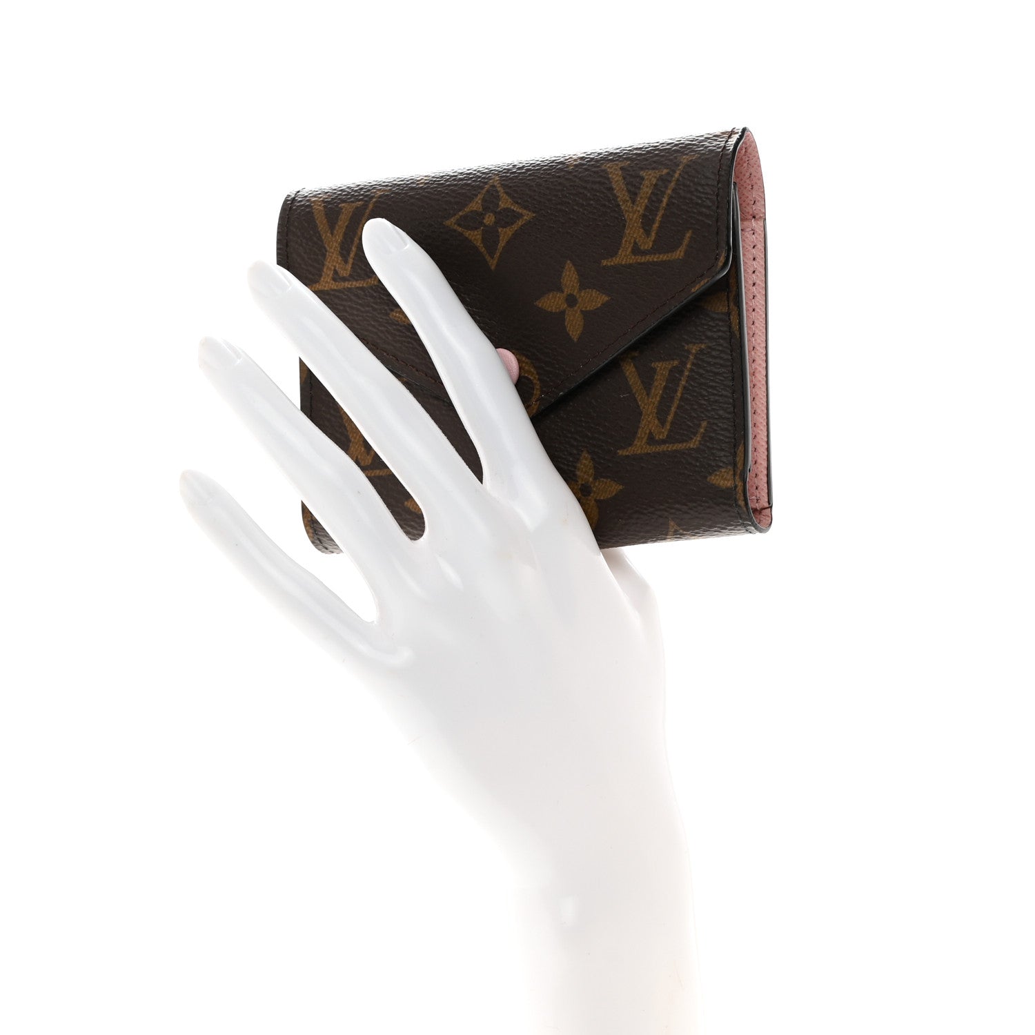 Louis Vuitton Monogram Victorine Wallet Rose Ballerine 2 of 11