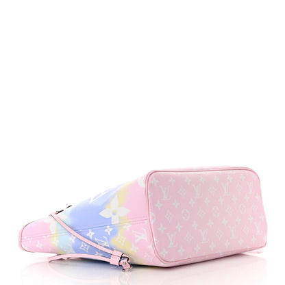 Louis Vuitton Monogram Escale Neverfull MM Pastel 5 of 13