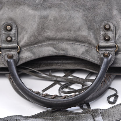 Balenciaga Agneau Classic Hardware City Anthracite 8 of 12