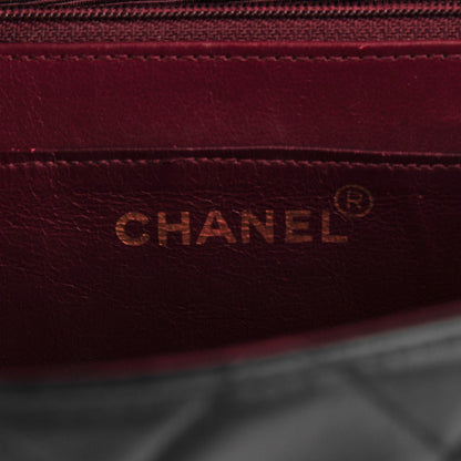 Chanel Lambskin Quilted XL Jumbo Flap Black 10 of 11