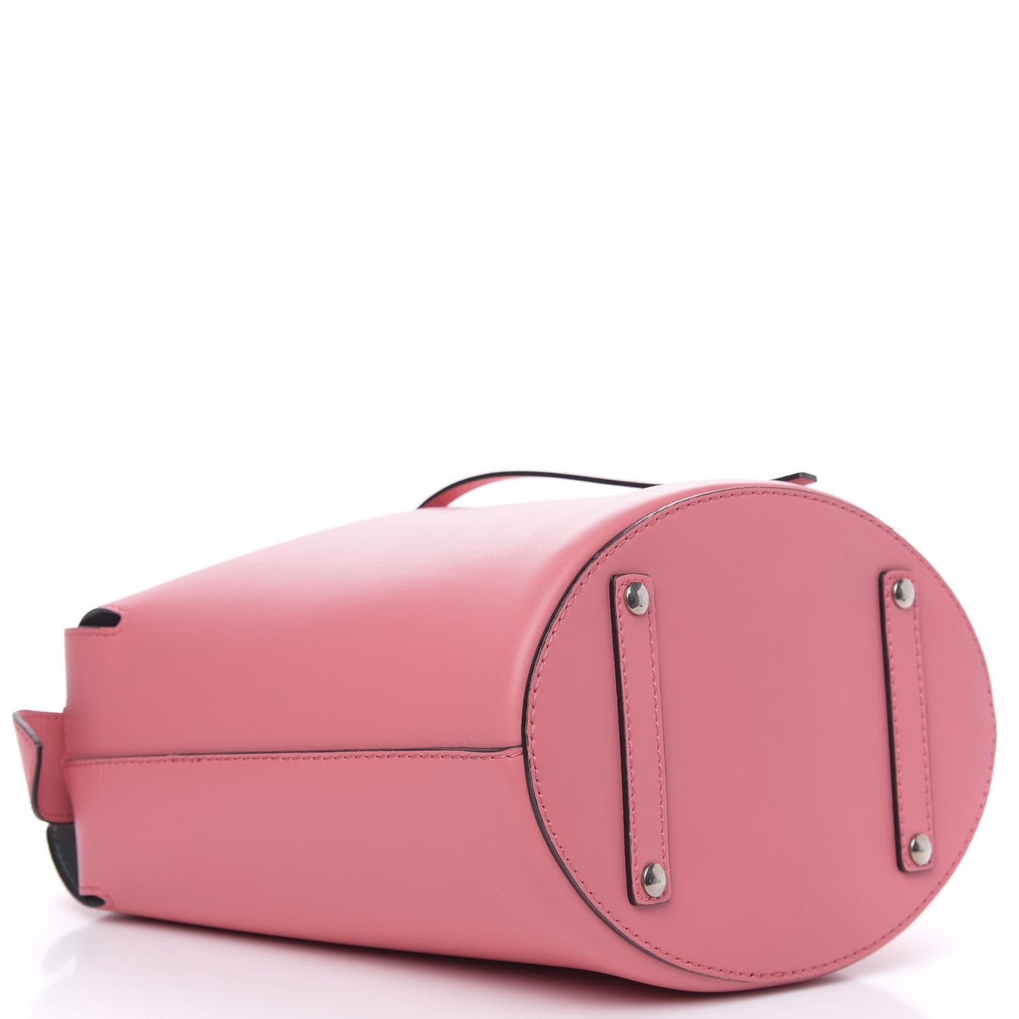 Supple Calfskin Medium Bucket Coral Pink