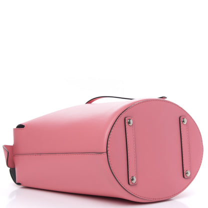 Burberry Supple Calfskin Medium Bucket Coral Pink 4 of 10
