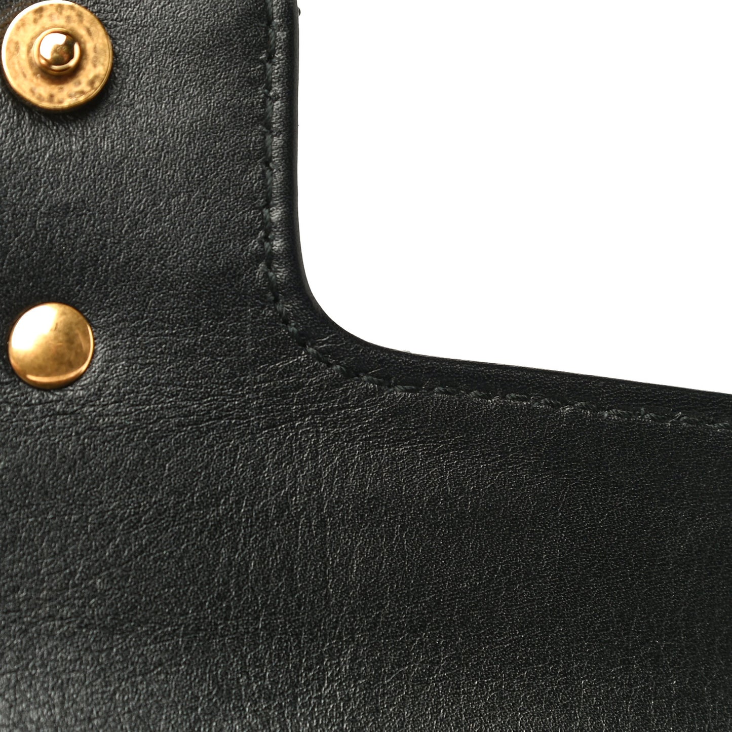 Calfskin Matelasse Super Mini GG Marmont Shoulder Bag Black