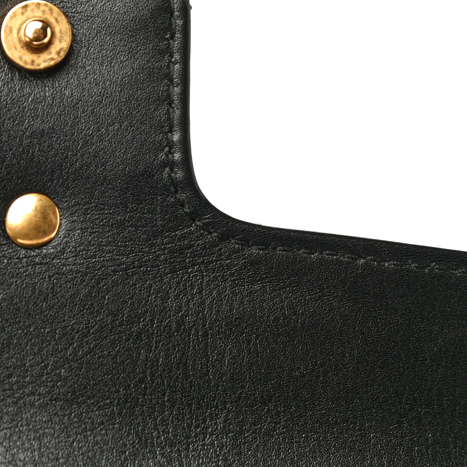 Gucci Calfskin Matelasse Super Mini GG Marmont Shoulder Bag Black 15 of 16