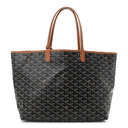 Goyard Goyardine Saint Louis PM Black Gold 1 of 11