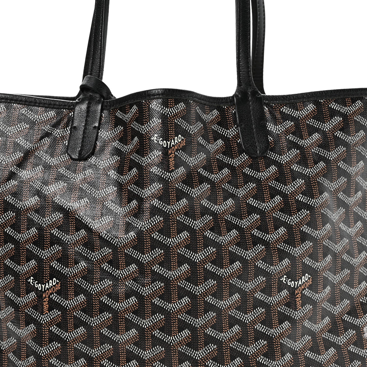 Goyard Goyardine Saint Louis PM Black 9 of 16