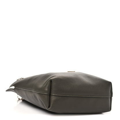 Saint Laurent Lambskin Pochon Shoulder Bag Light Musk 4 of 10