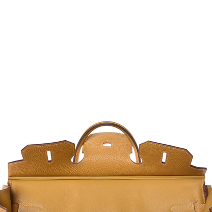 Hermes Taurillon Clemence Birkin 35 Curry 9 of 43