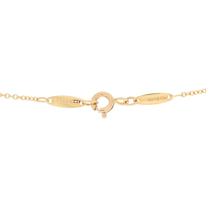 Tiffany 18K Yellow Gold 12mm Elsa Peretti Teardrop Pendant Necklace 4 of 5